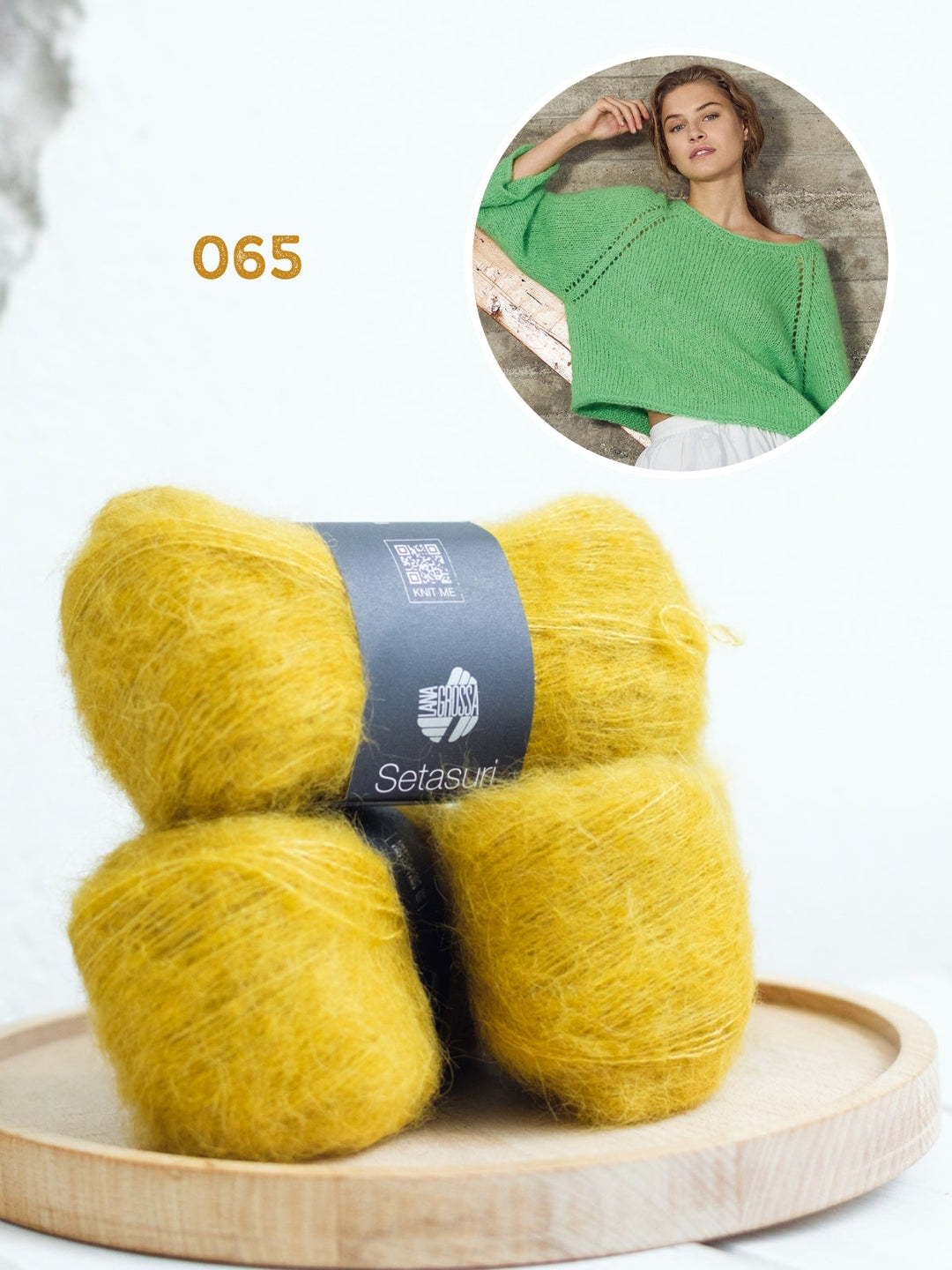 Strickpaket Setasuri Raglan Pullover