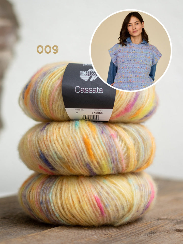 Strickpaket Cassata Pullunder