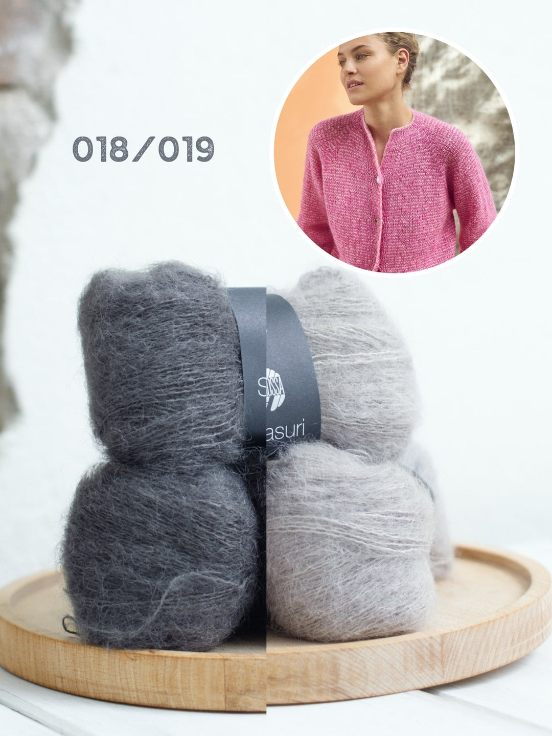 Strickpaket Setasuri Ringeljacke