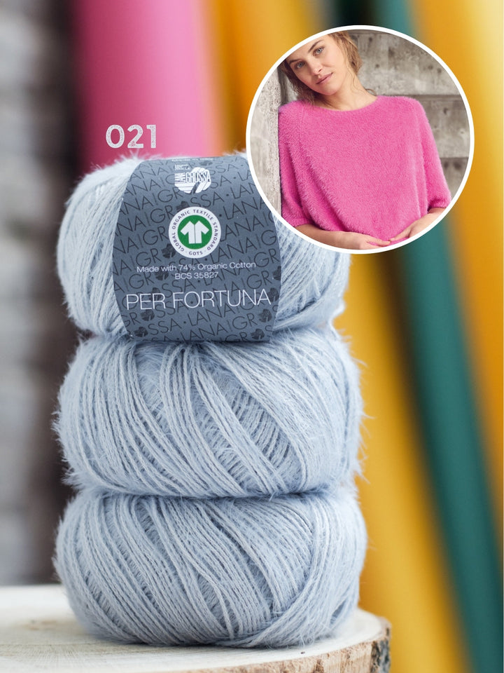Strickpaket Per Fortuna Raglan Shirt