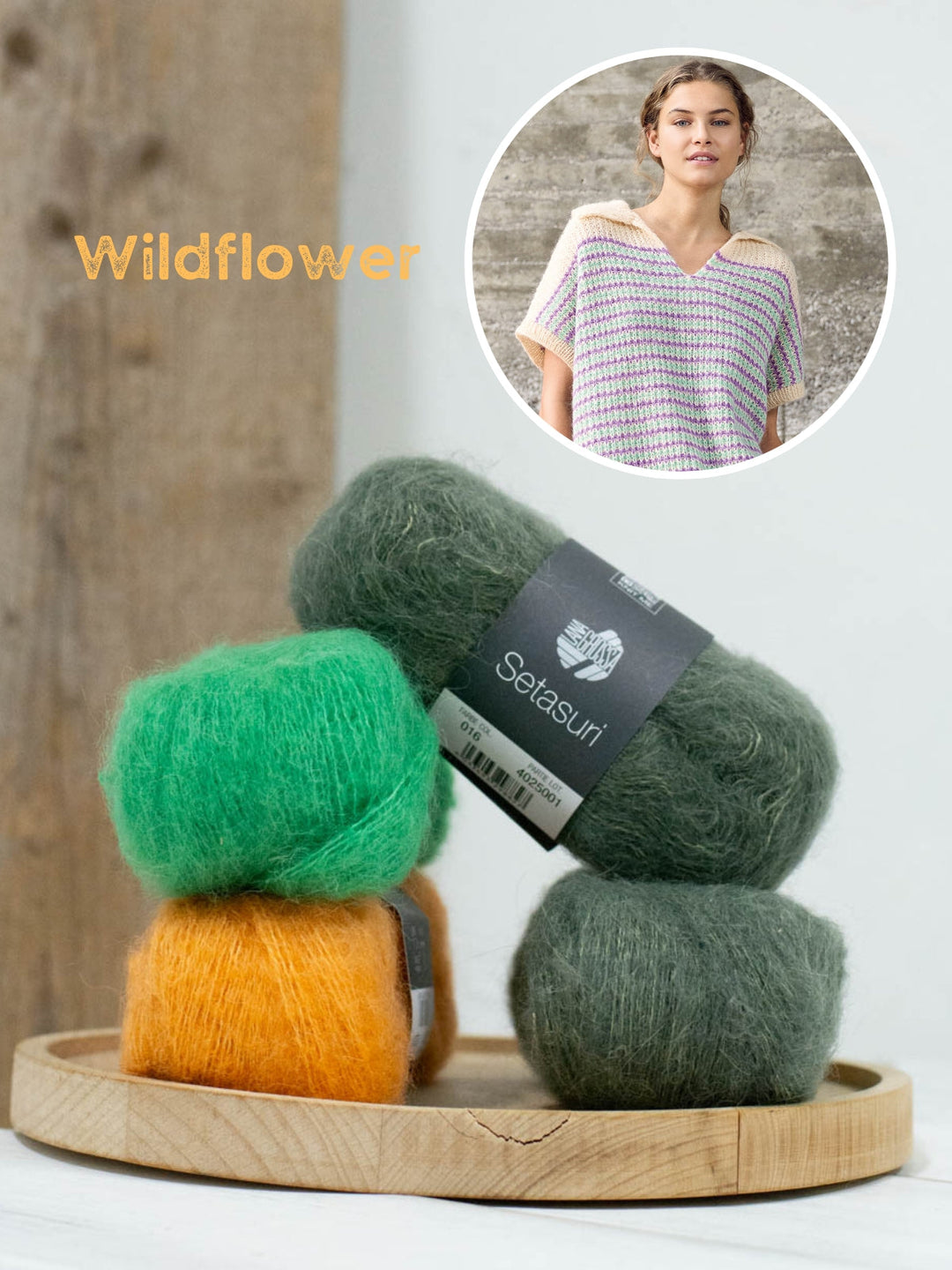 Strickpaket Setasuri Pullunder