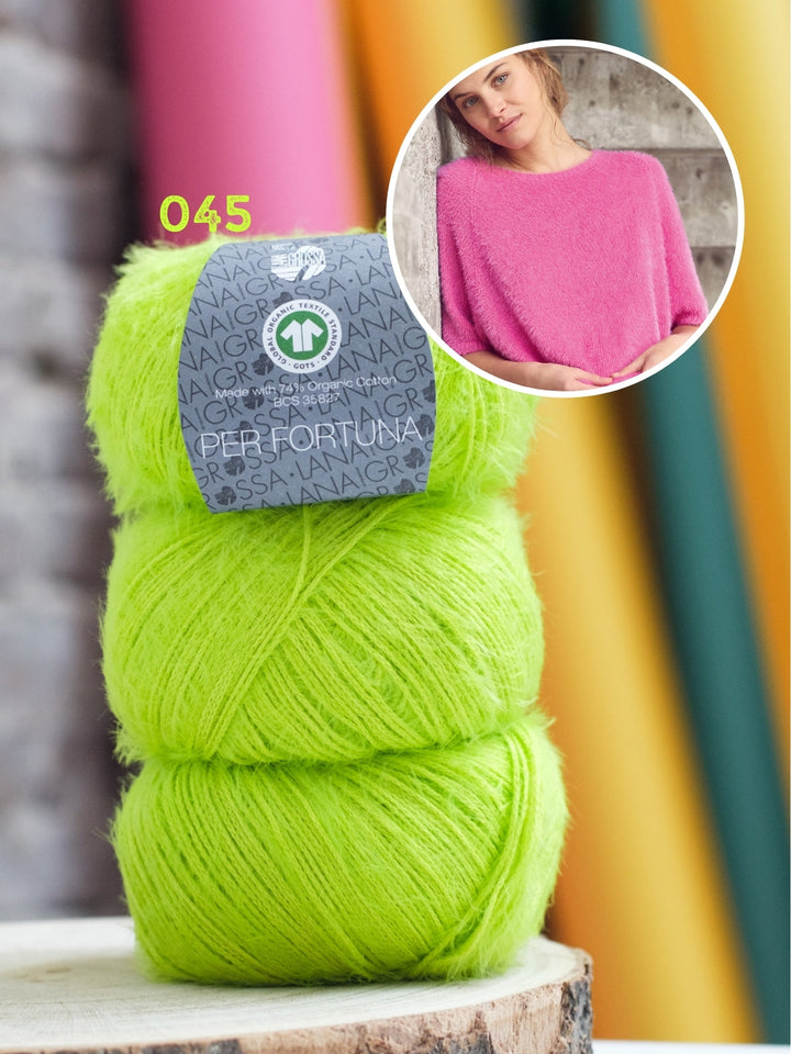 Strickpaket Per Fortuna Raglan Shirt