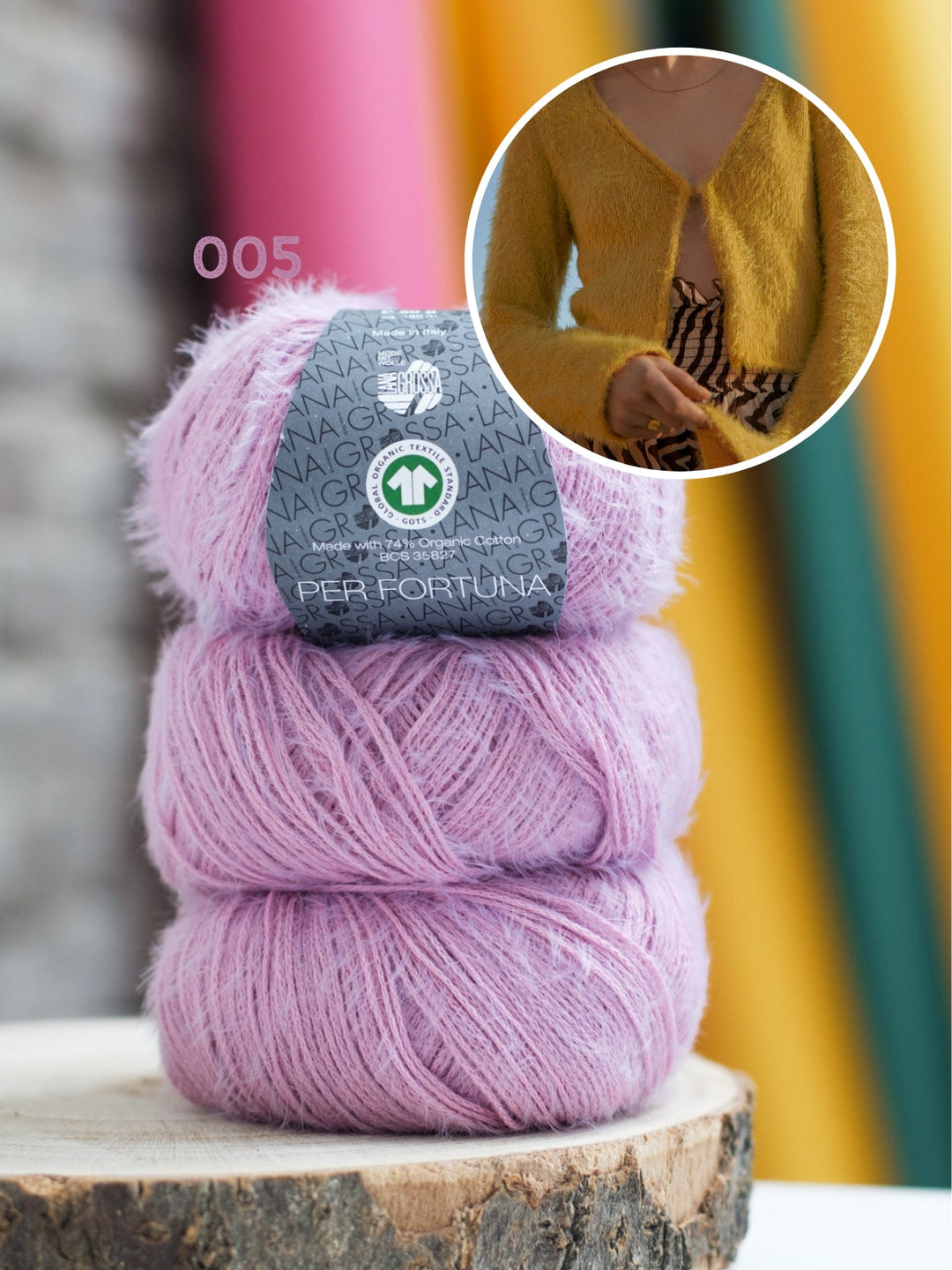 Strickpaket Per Fortuna Jäckchen