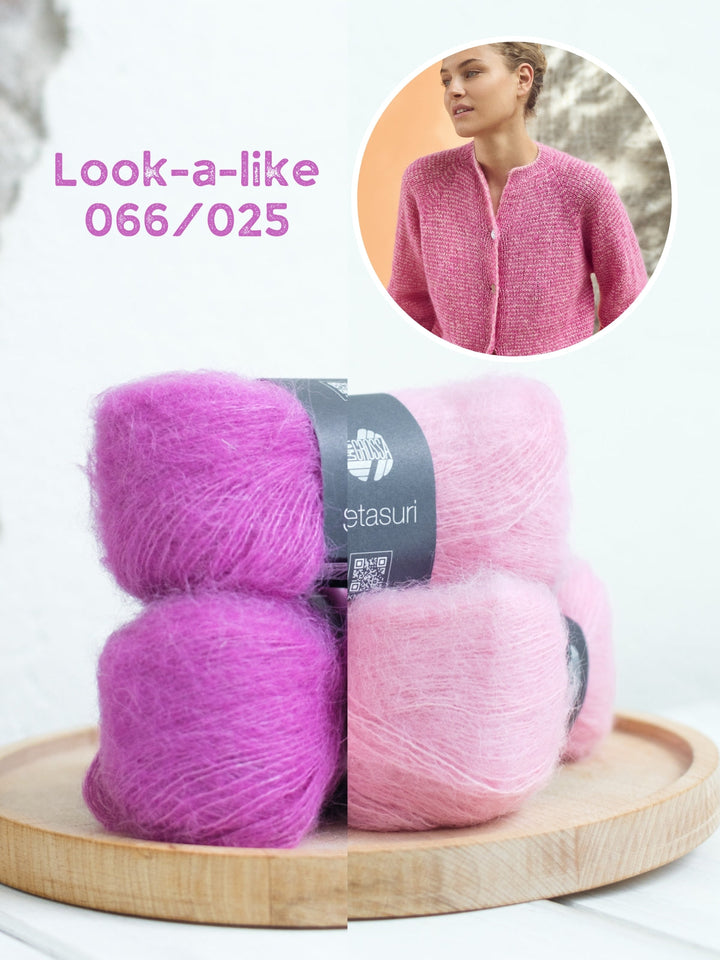 Strickpaket Setasuri Ringeljacke