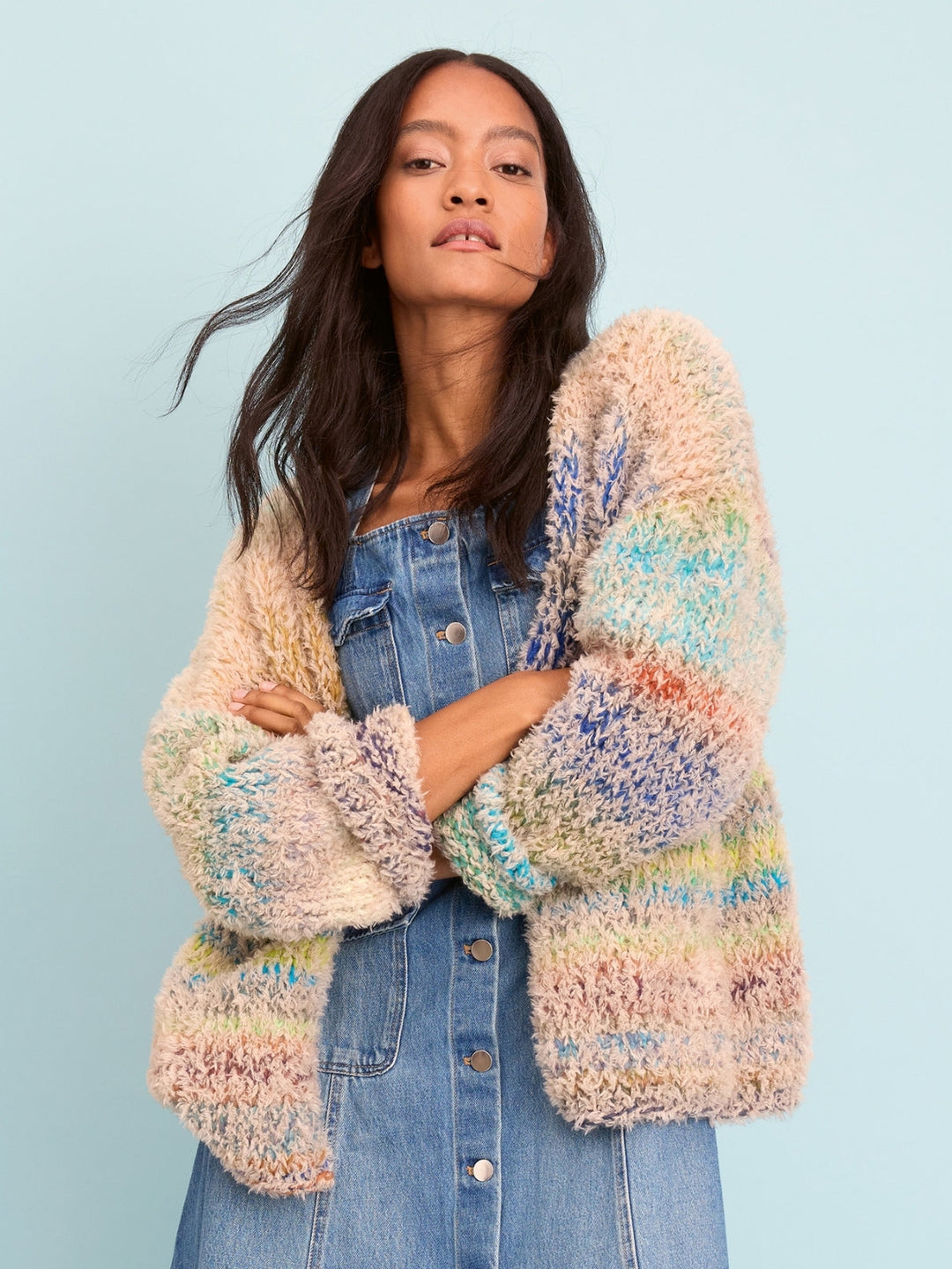 Strickpaket Candy Pelliccia Cardigan