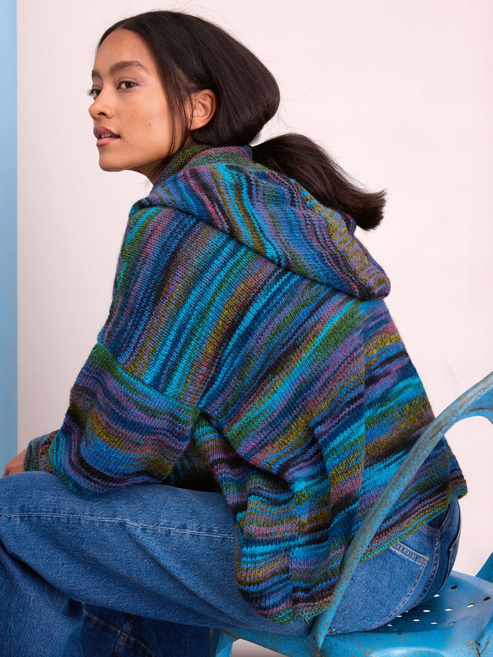 Strickpaket Gomitolo Disegno Oversized Hoodie