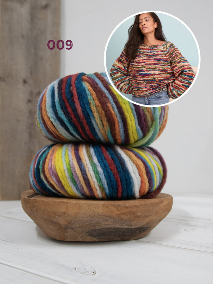 Strickpaket Crazy Pullover