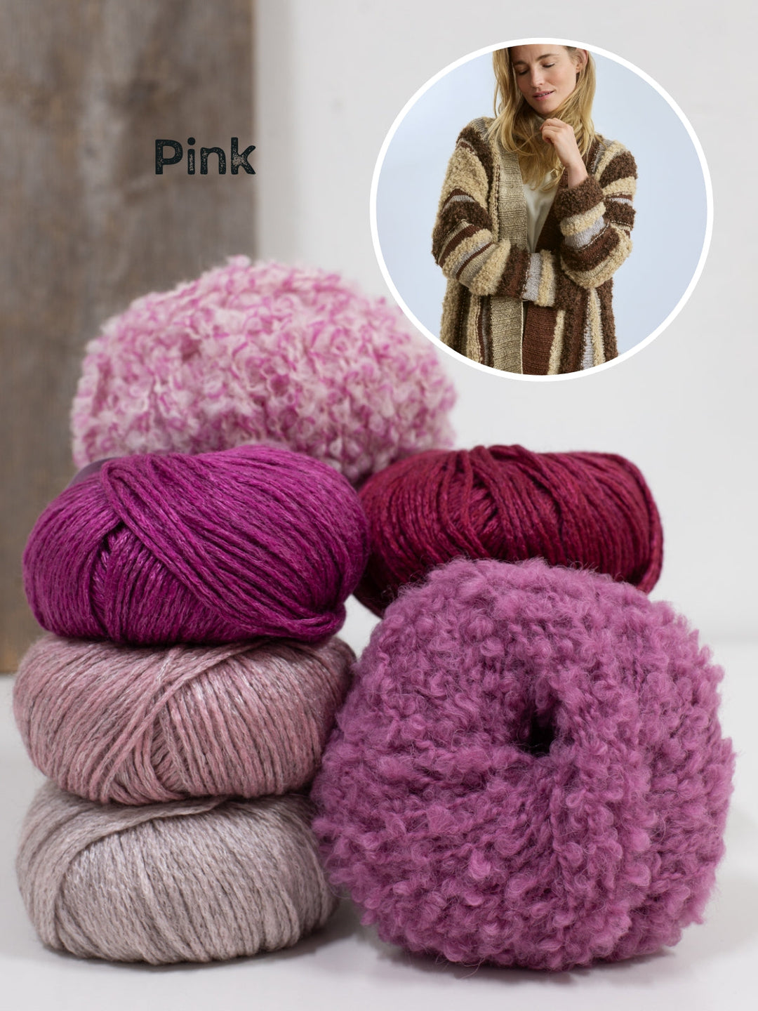 Strickpaket Baco Bamboo Orsetto (Mouliné) Jacke