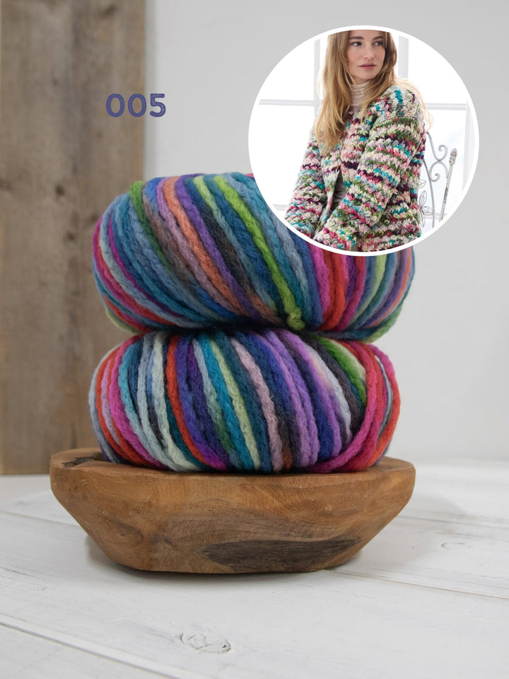 Strickpaket Crazy Jacke