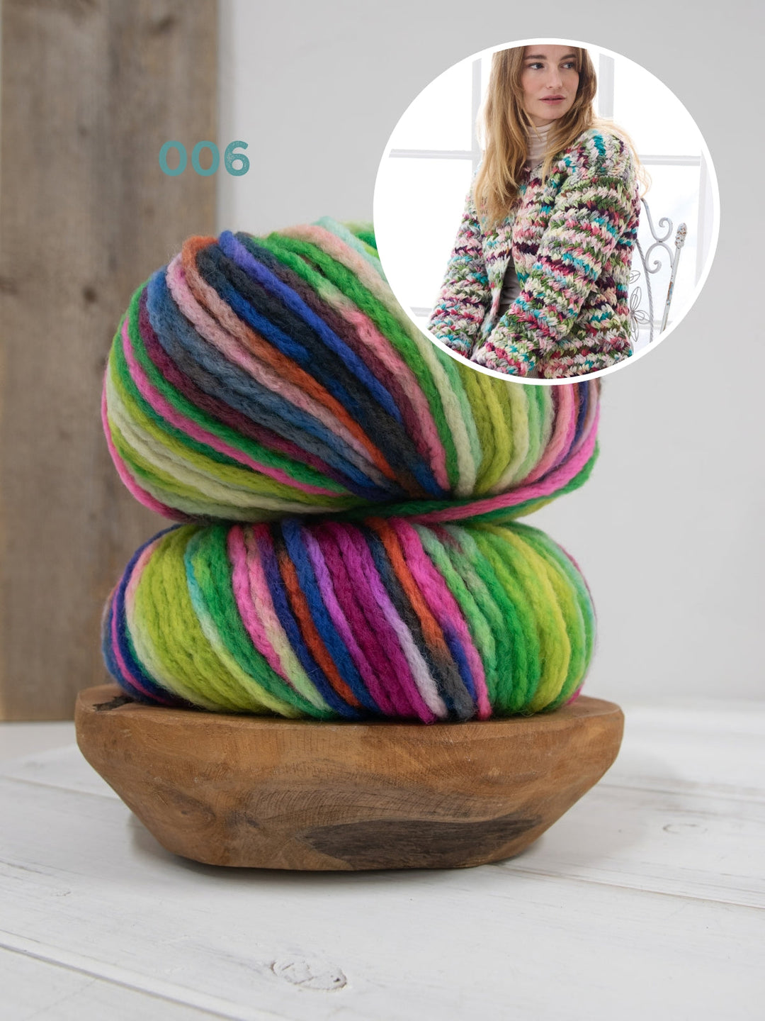 Strickpaket Crazy Jacke