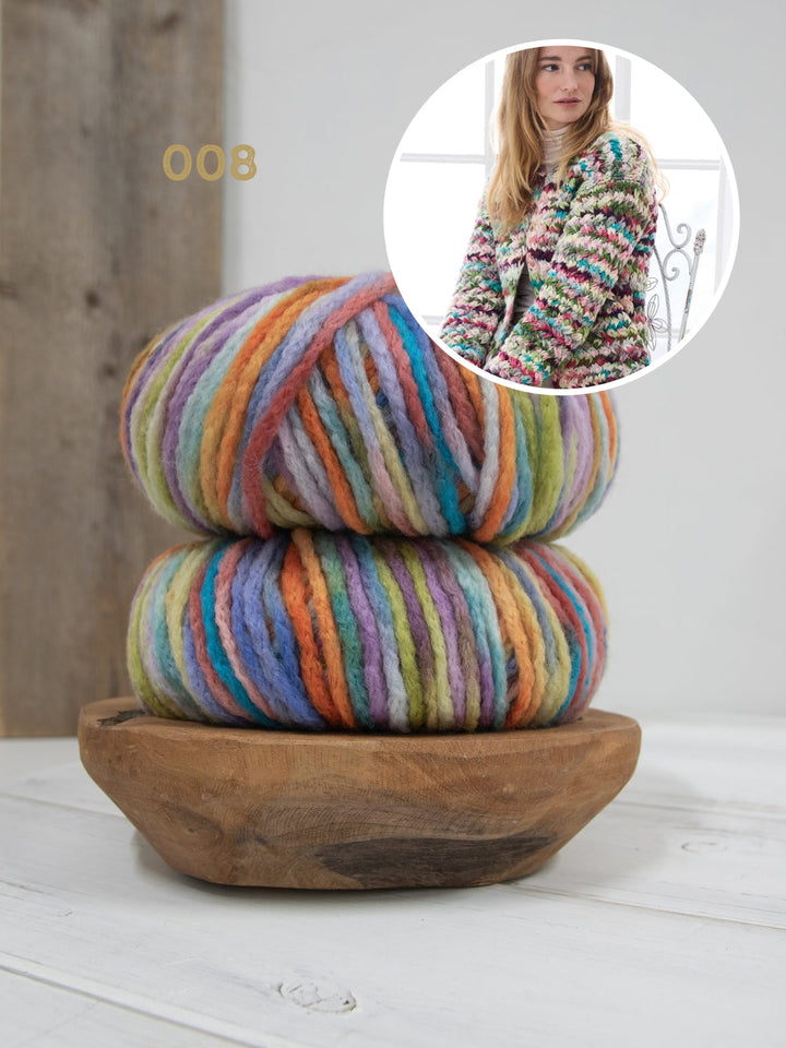 Strickpaket Crazy Jacke