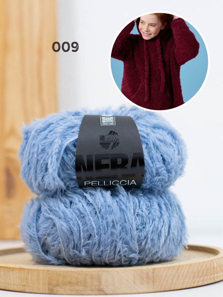Strickpaket Pelliccia Hoodie