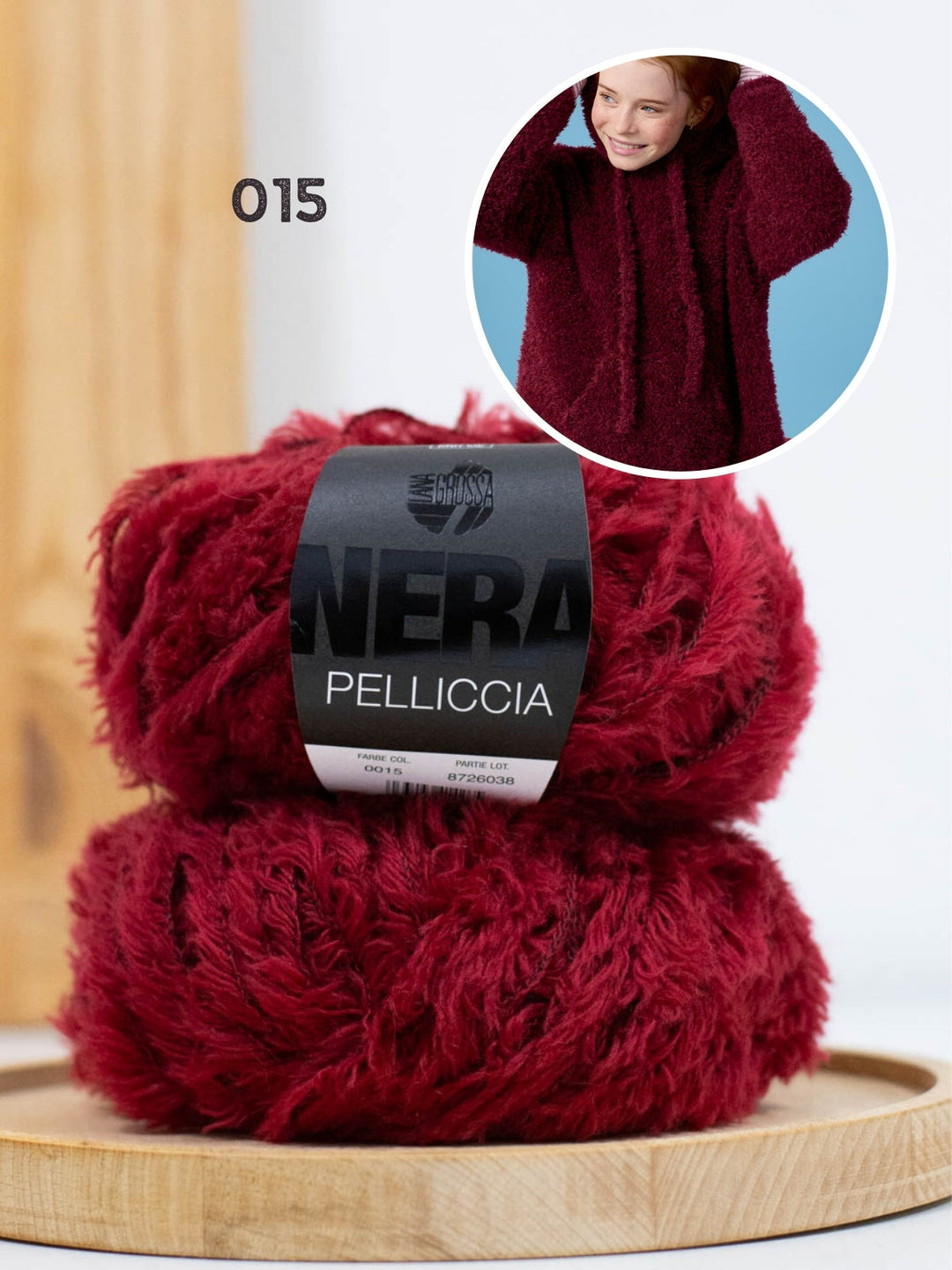 Strickpaket Pelliccia Hoodie