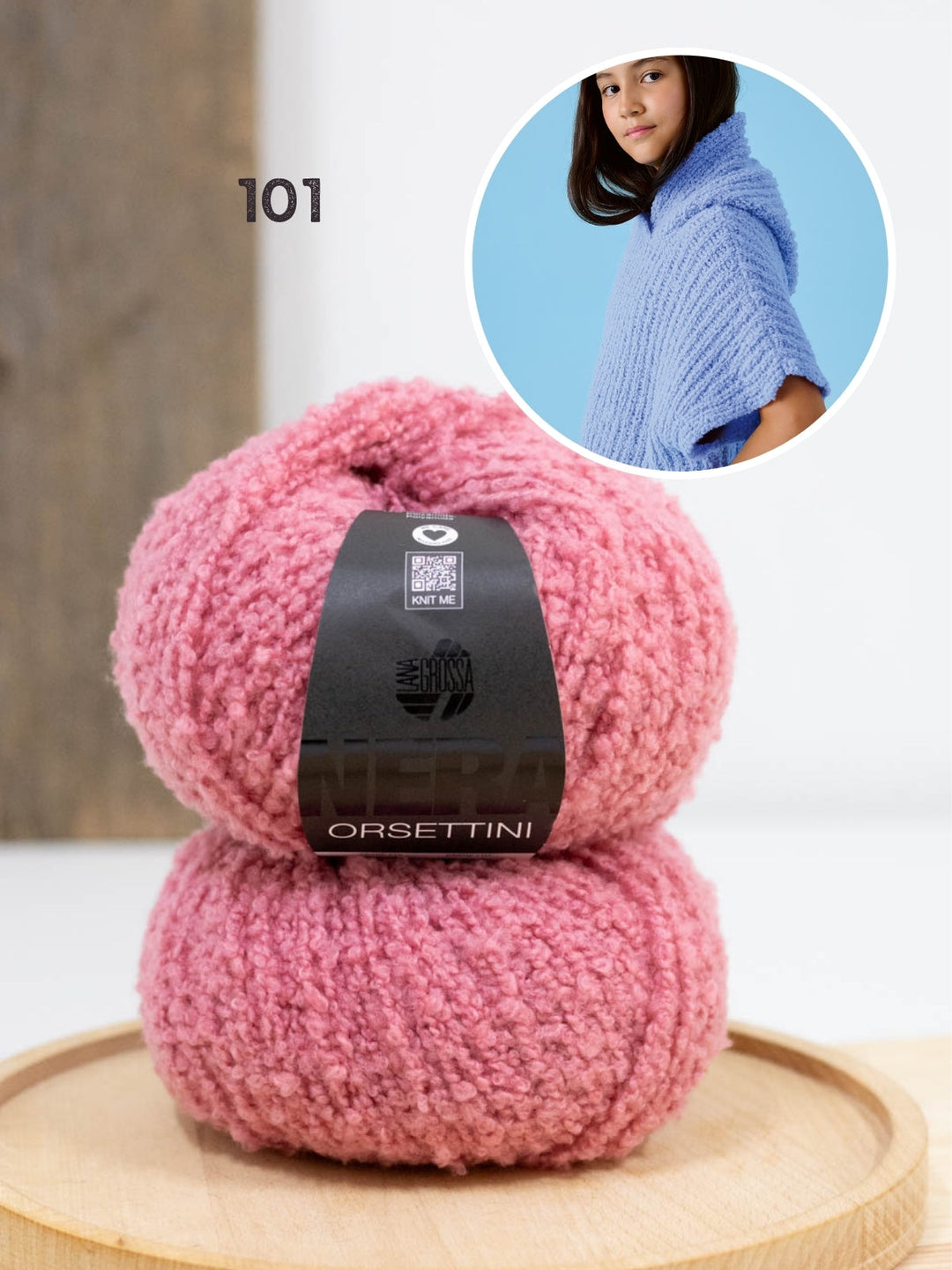 Strickpaket Orsettini Hoodie-Pullunder