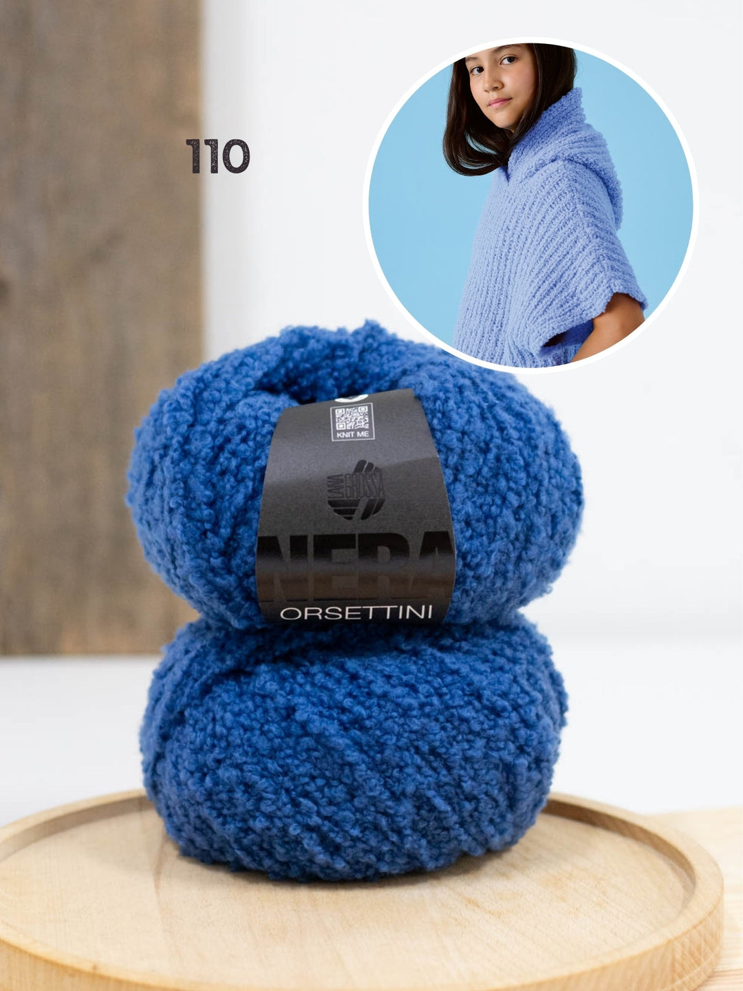 Strickpaket Orsettini Hoodie-Pullunder