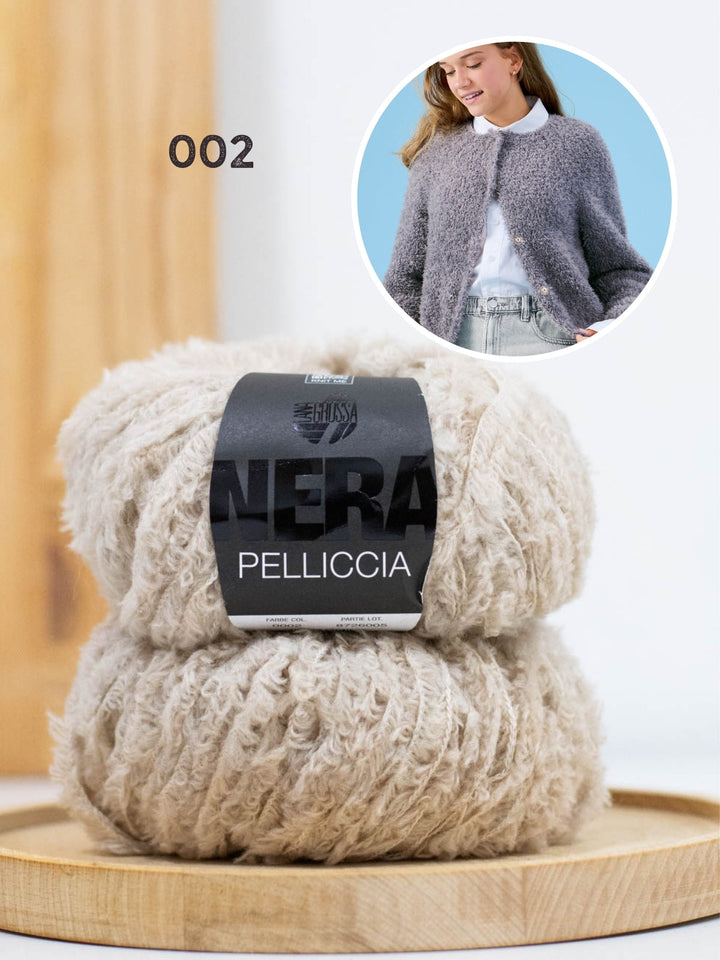 Strickpaket Pelliccia top-down Jacke