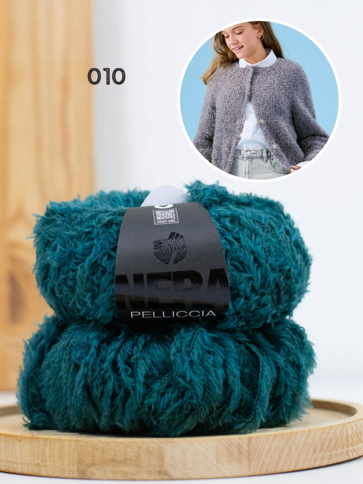 Strickpaket Pelliccia top-down Jacke