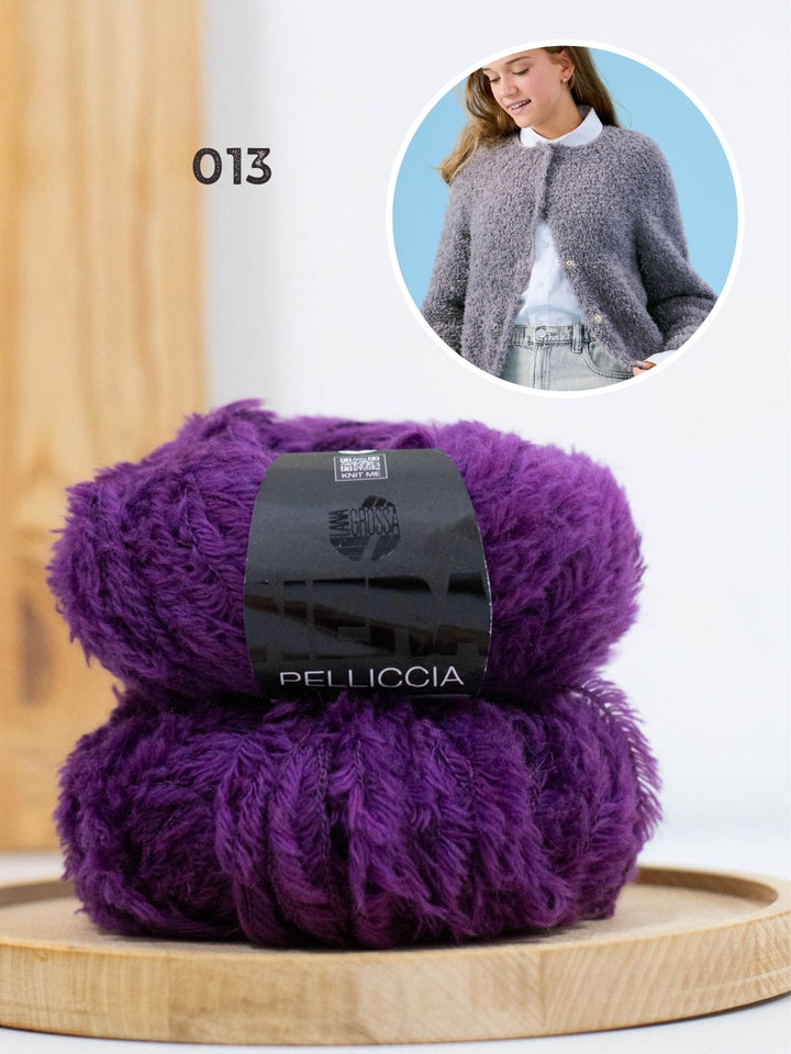 Strickpaket Pelliccia top-down Jacke