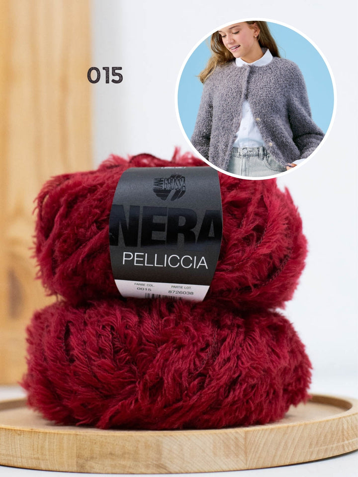 Strickpaket Pelliccia top-down Jacke