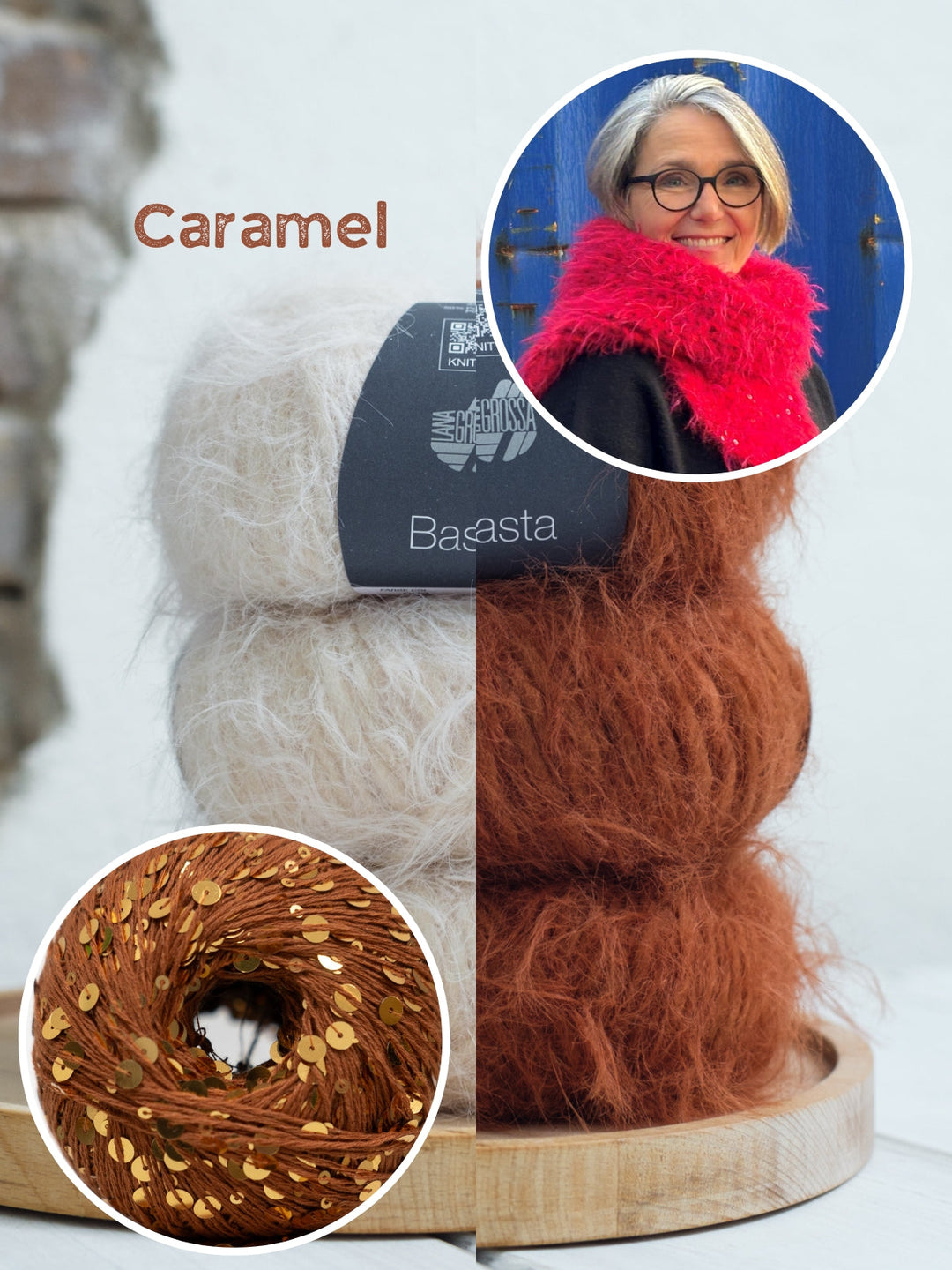 Strickpaket Weihnachten Loop - Tanja Steinbach