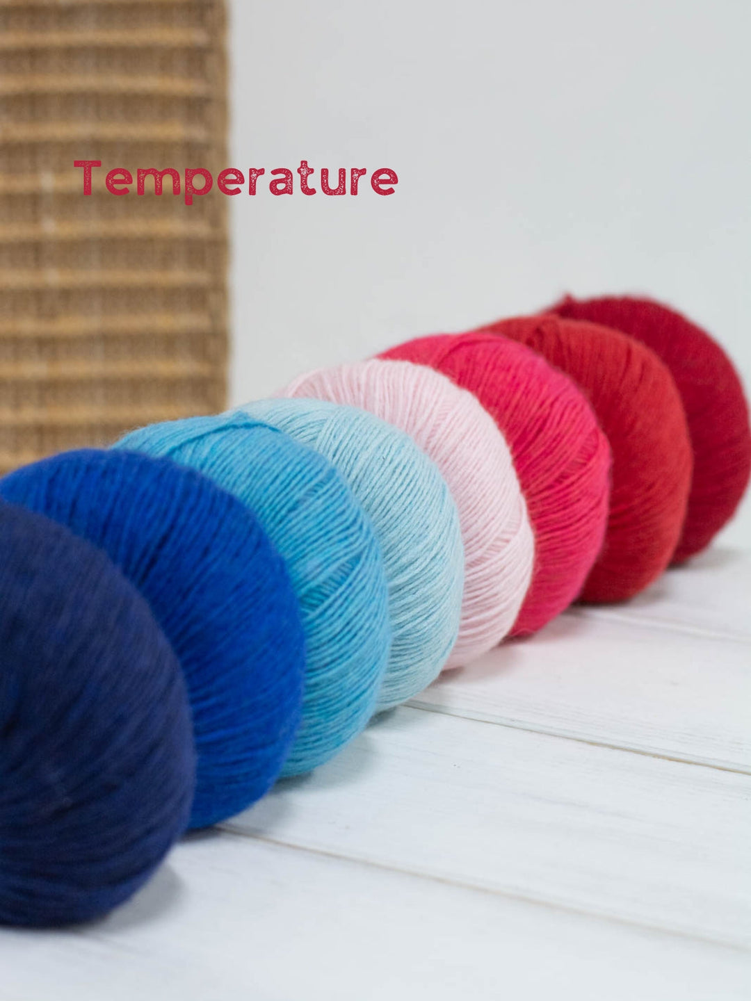 Garnpaket Temperature Blanket - Ecopuno