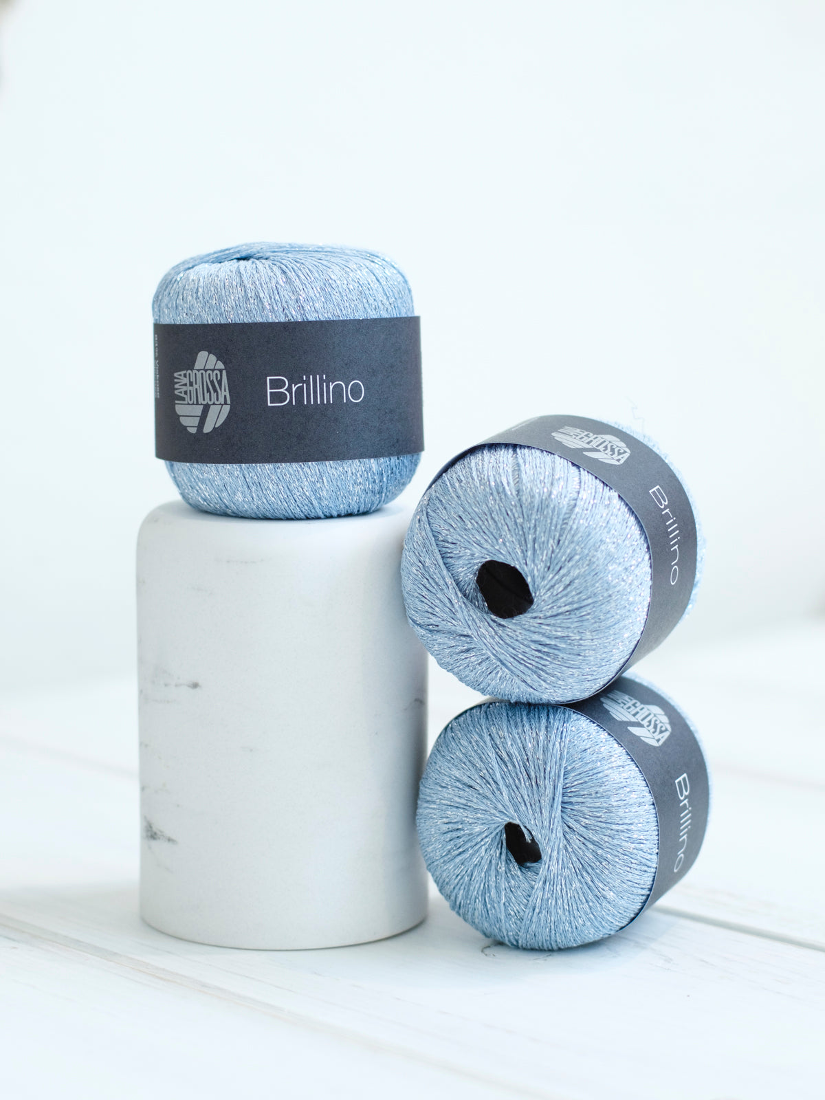 Brillino 022 Hellblau/Silber