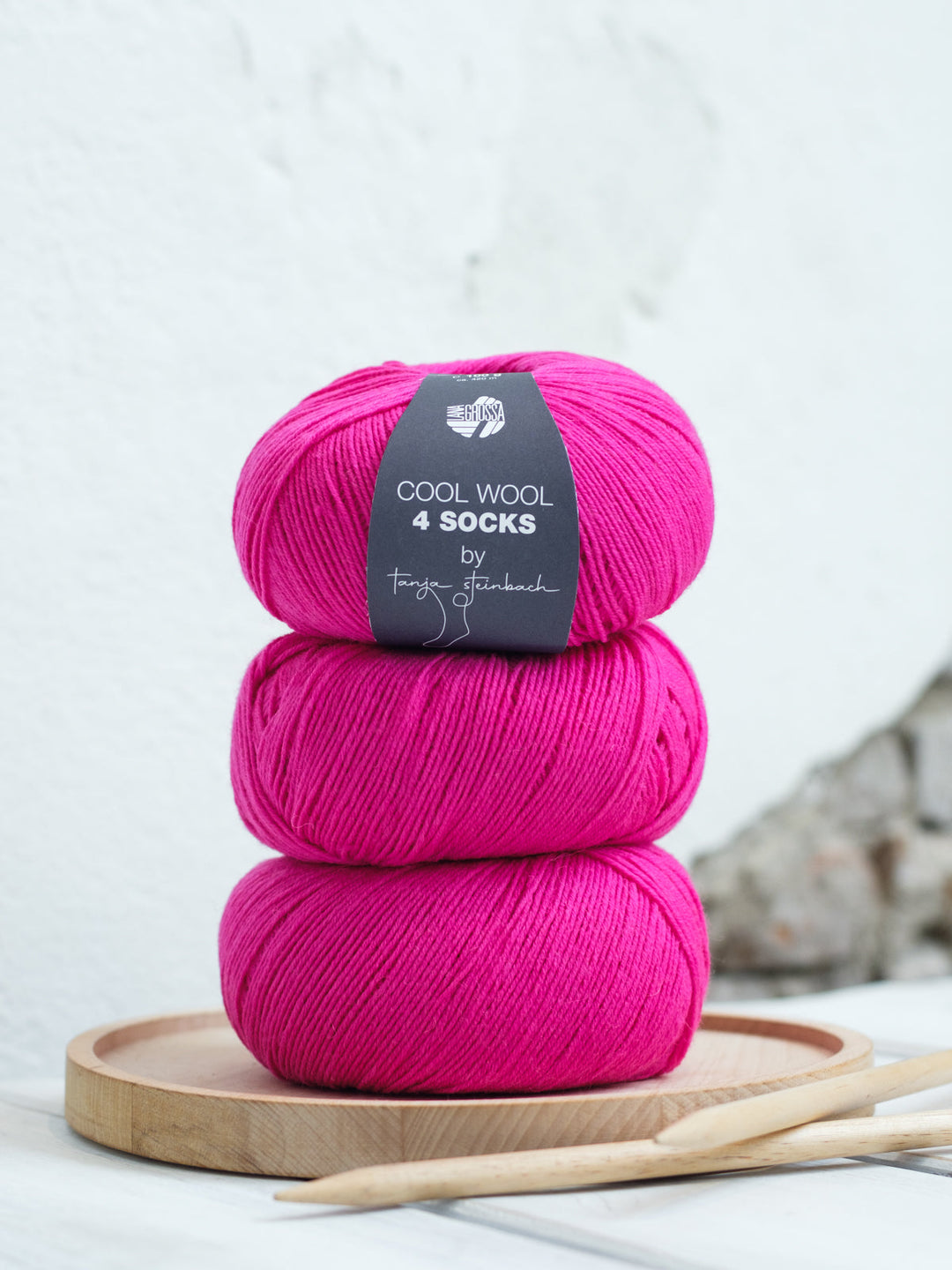 Cool Wool 4 Socks 7717 Fuchsia