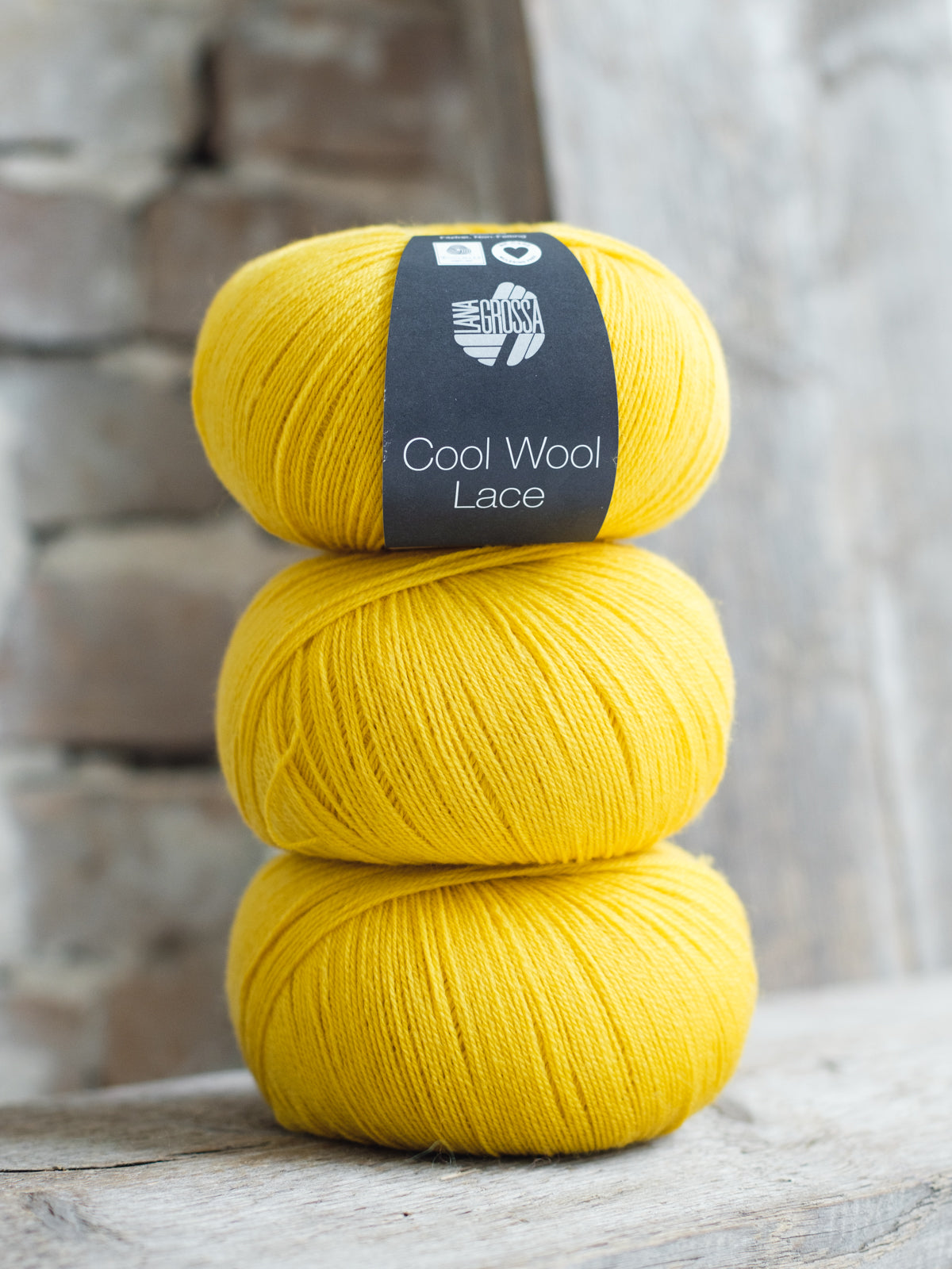 Cool Wool Lace 049 Gelb