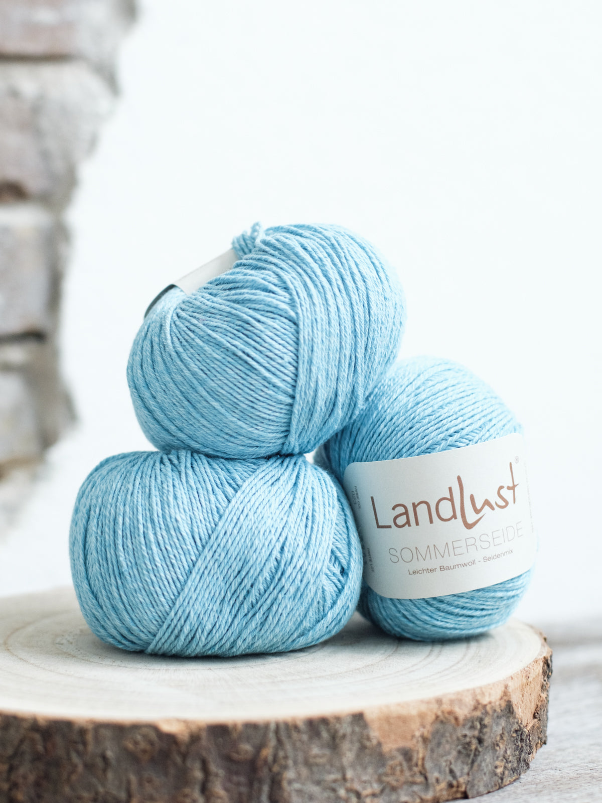 Landlust Sommerseide 023 Türkisblau