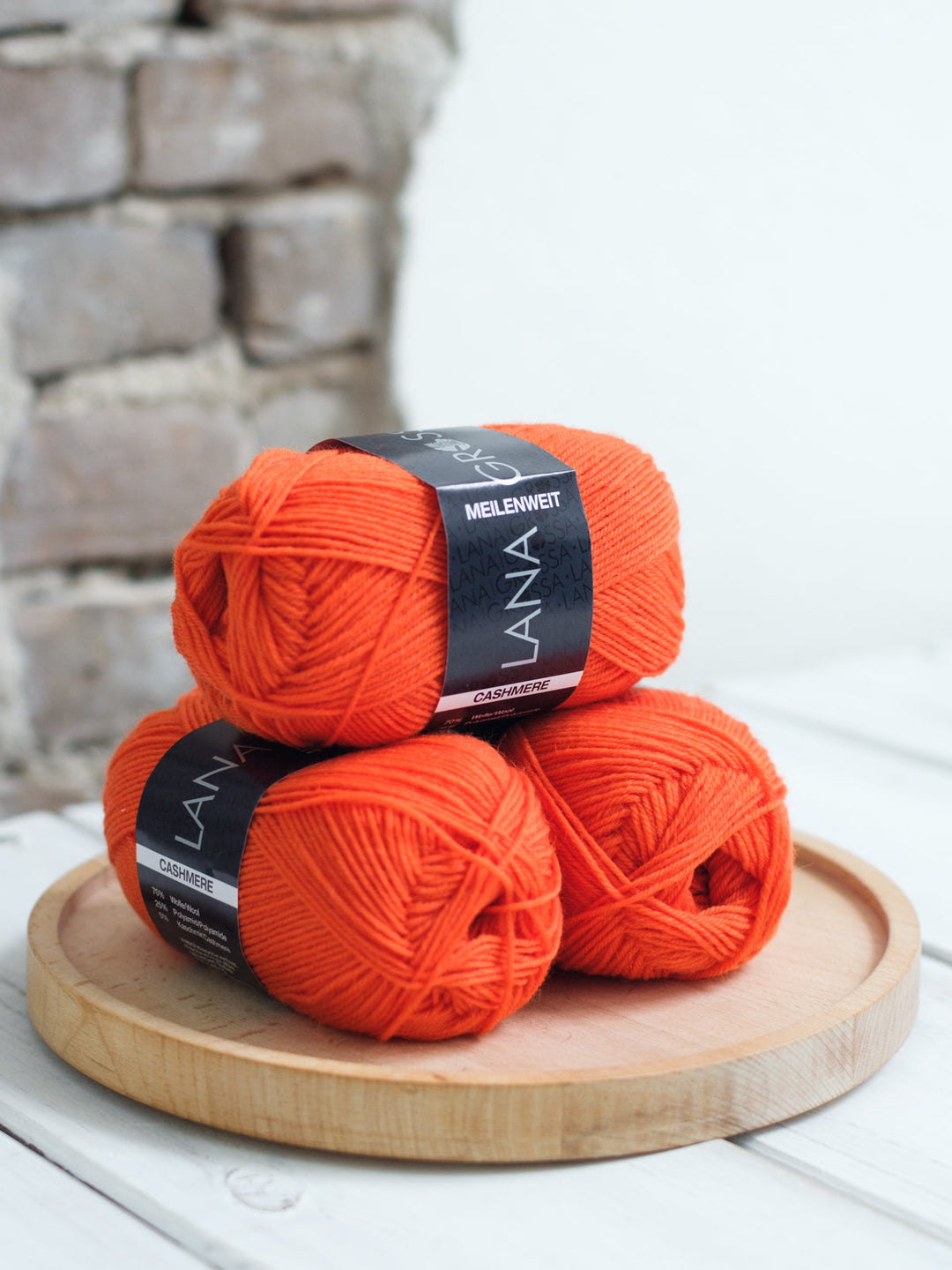 Meilenweit 50G Cashmere 067 Leuchtendorange