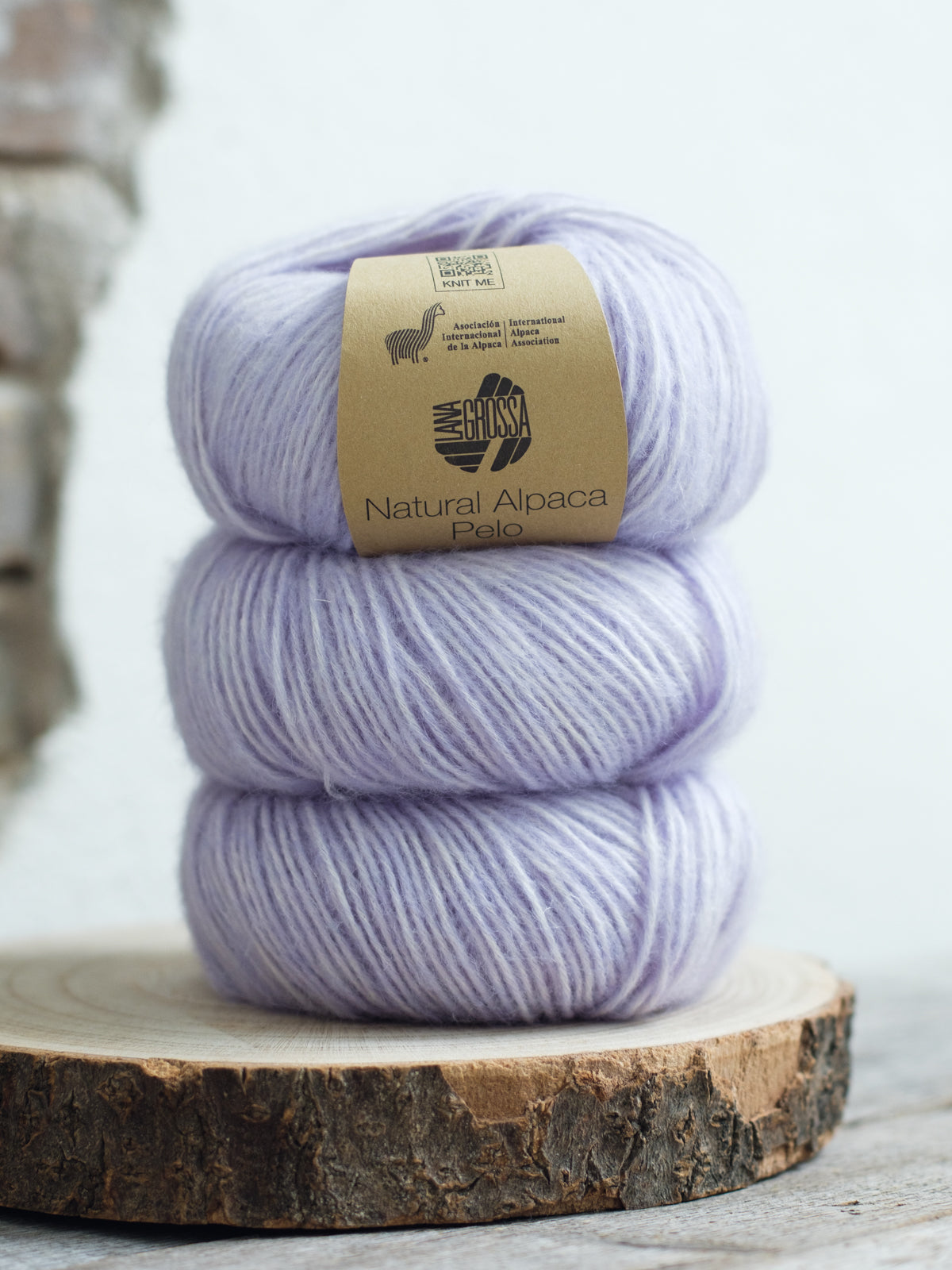 Natural Alpaca Pelo 023 Zartlila meliert
