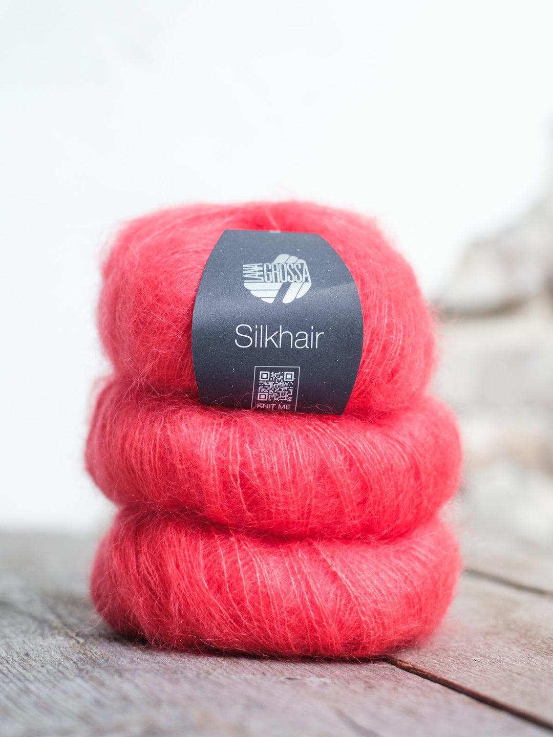 Silkhair 147 Erdbeerrot