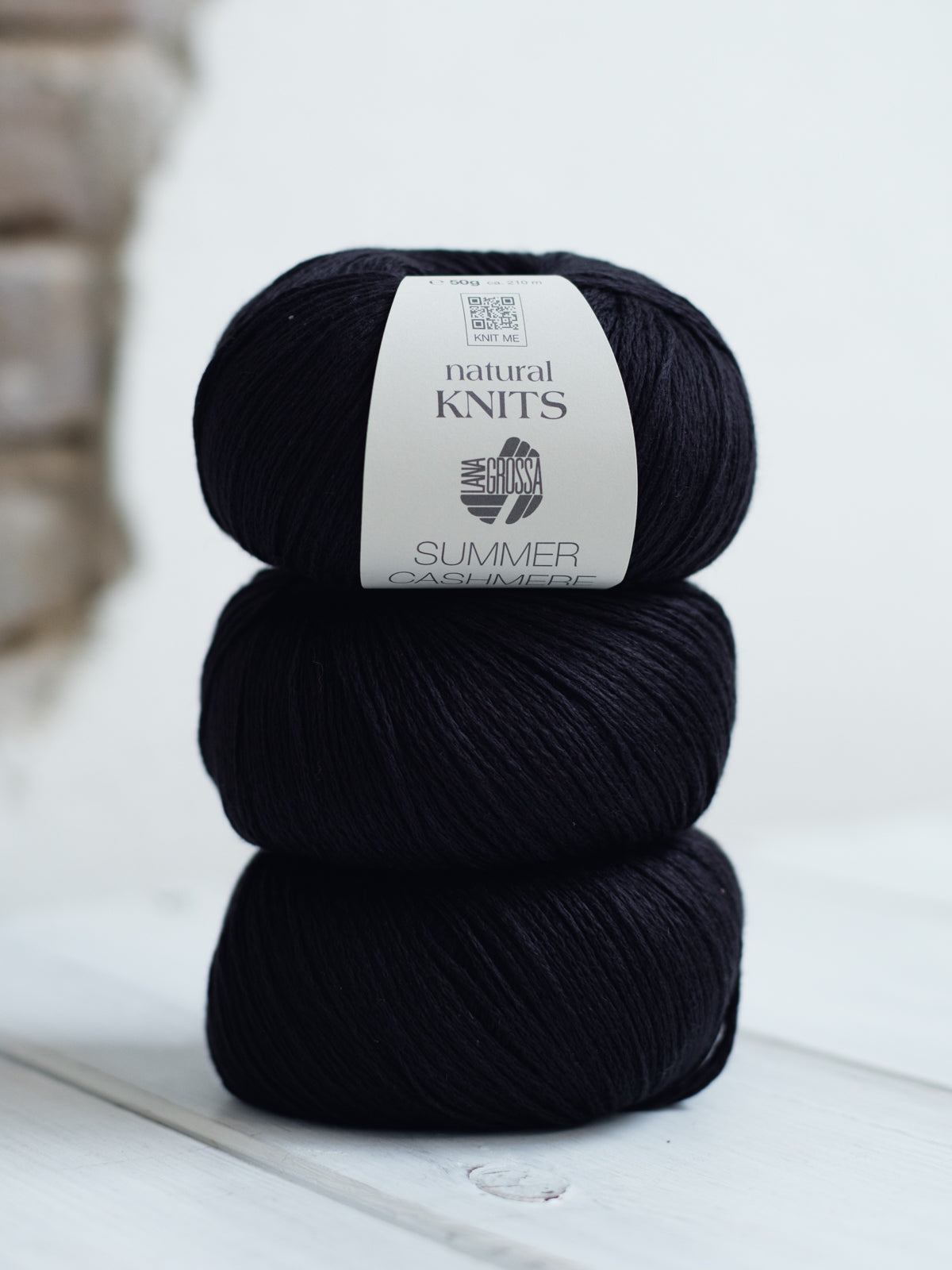 Summer Cashmere 018 Schwarz