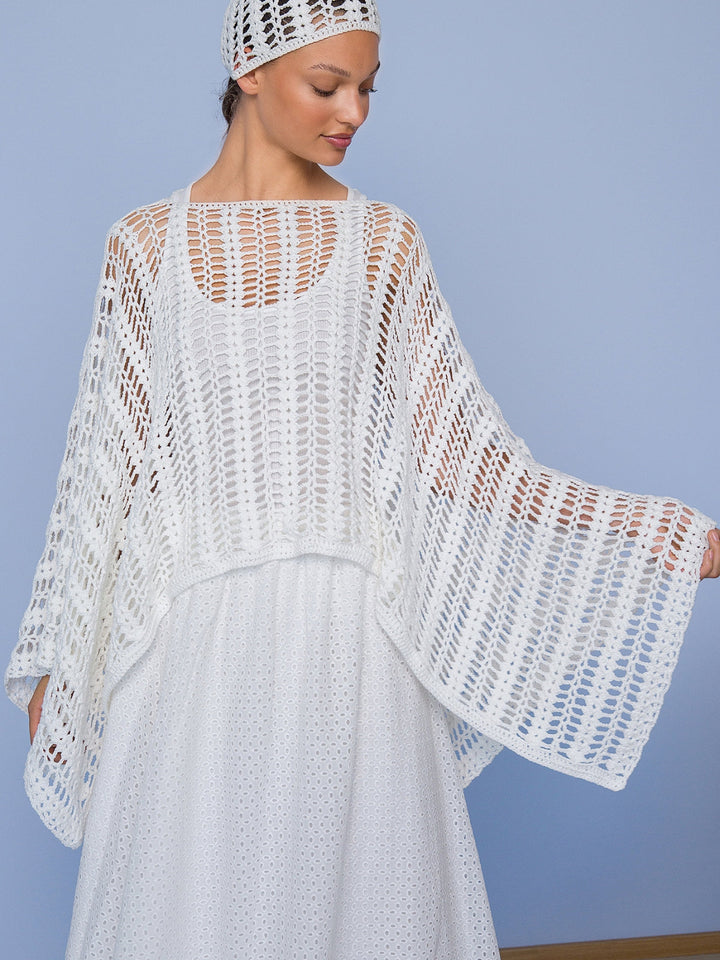 Häkelpaket Elastico Mütze und Poncho