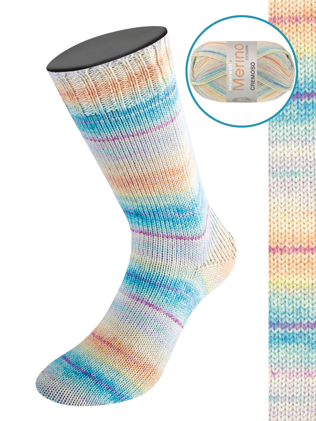 Meilenweit 100 Merino Cremoso 4121