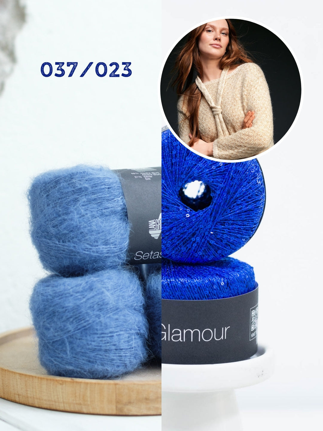 Strickpaket Setasuri &amp; Glamour Pullover