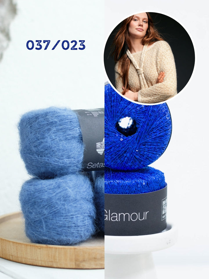 Strickpaket Setasuri &amp; Glamour Pullover
