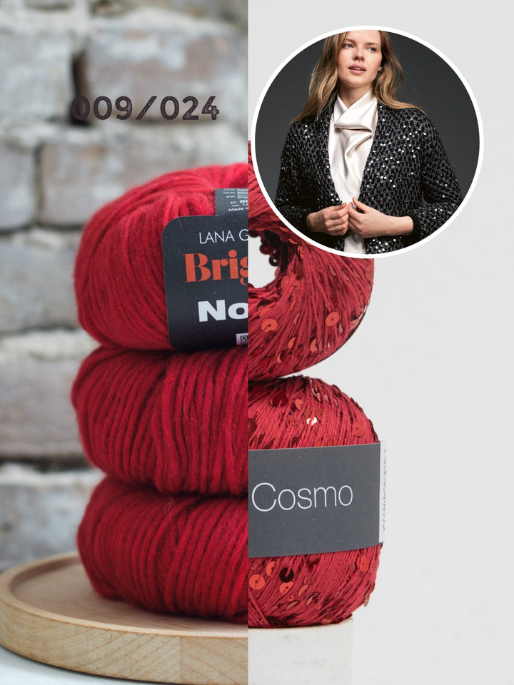 Strickpaket Brigitte No. 2 &amp; Cosmo Jacke