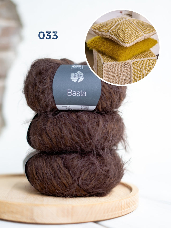 Strickpaket Basta Kissenhülle