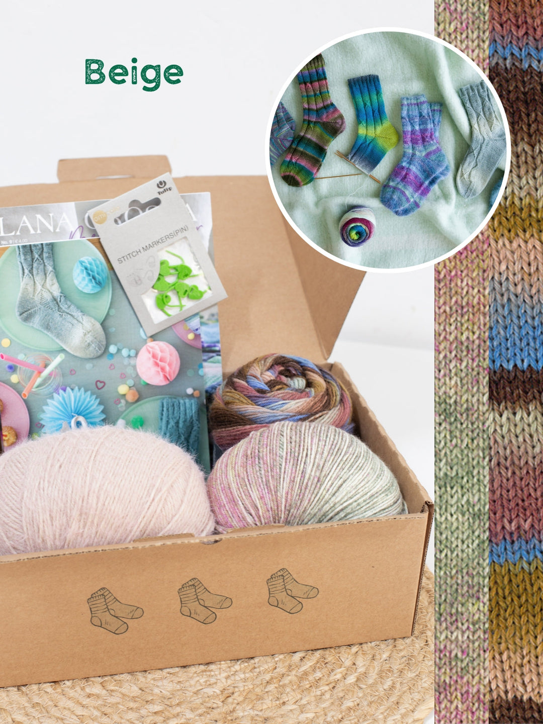 Strickpaket Socktoberfest - Tanja Steinbach