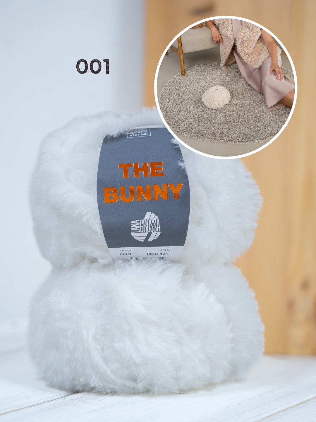 Häkelpaket The Bunny runder Teppich