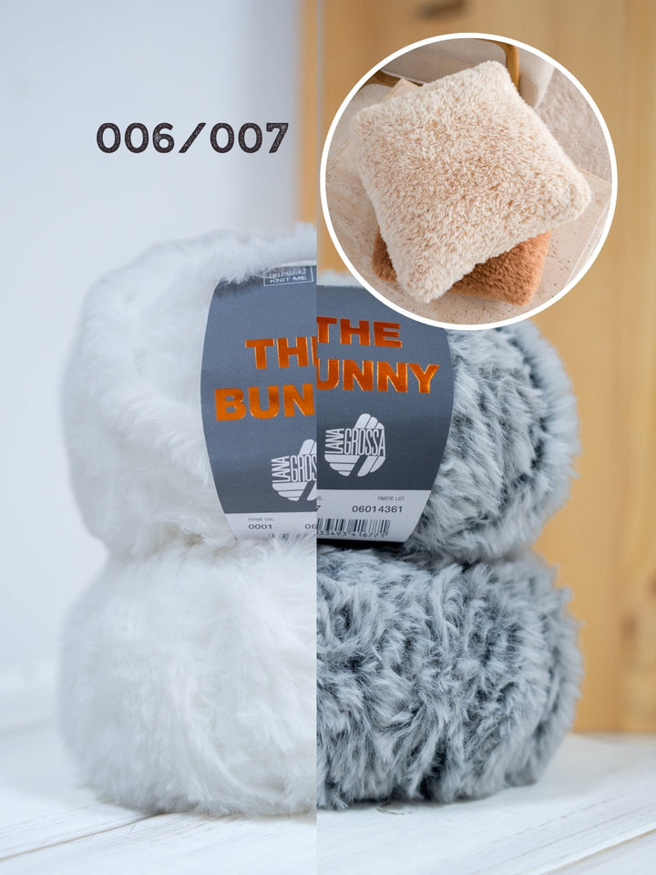 Strickpaket The Bunny Kissenhüllen