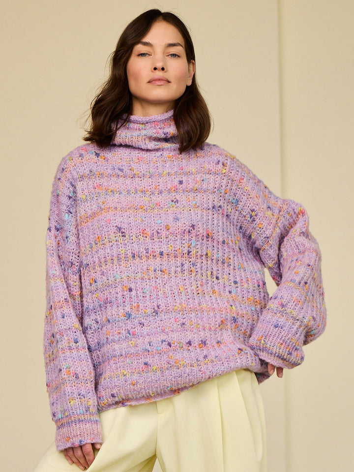Strickpaket Cassata Rollkragenpullover