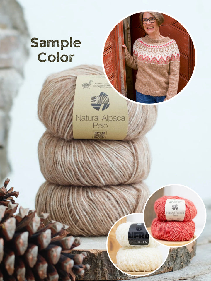 Strickpaket Mioget Pullover - Wollfühlreise