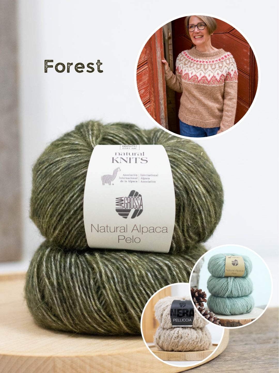 Strickpaket Mioget Pullover - Wollfühlreise