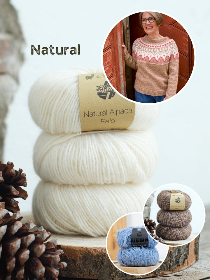 Strickpaket Mioget Pullover - Wollfühlreise