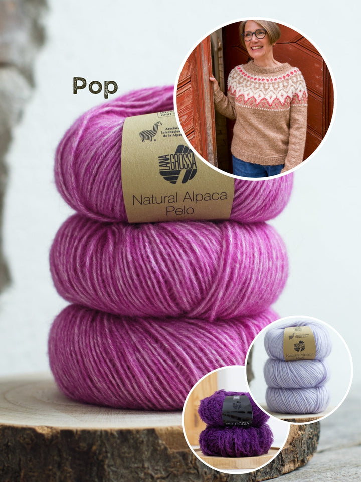Strickpaket Mioget Pullover - Wollfühlreise