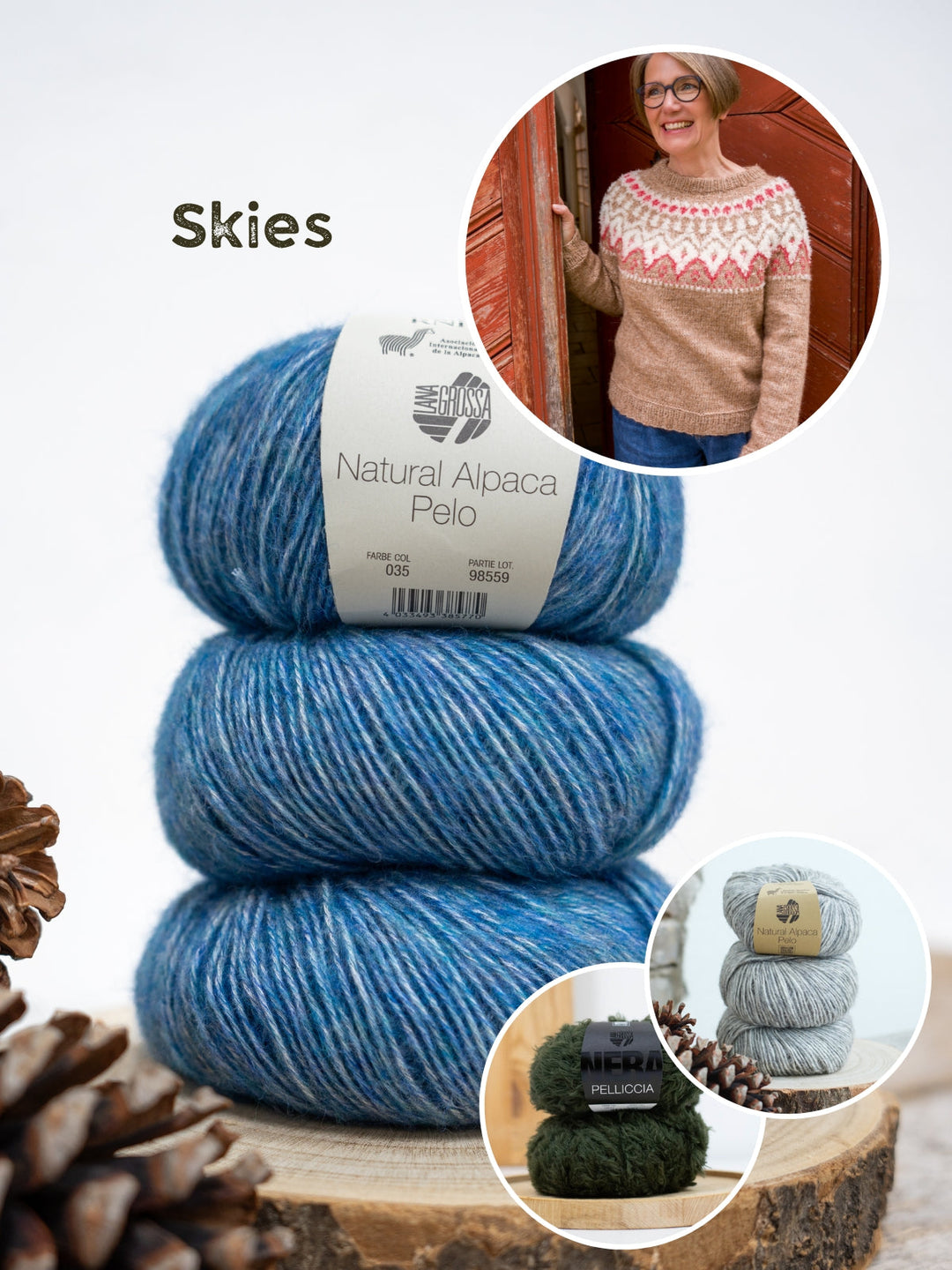 Strickpaket Mioget Pullover - Wollfühlreise