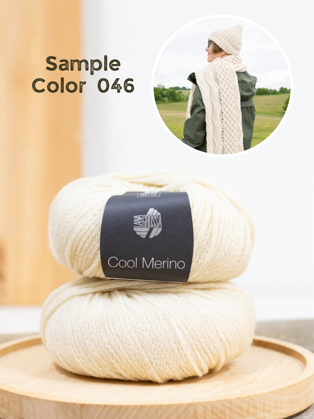 Strickpaket Inis Zopfmütze &amp; Zopfschal - Tanja Steinbach