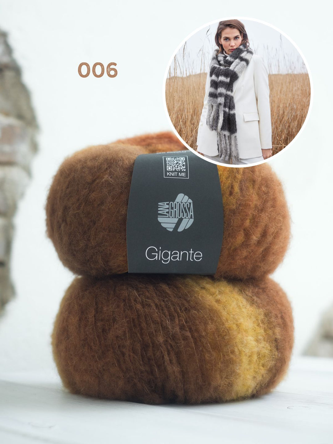 Strickpaket Gigante Schal